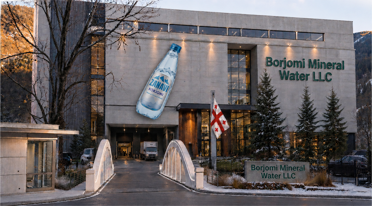 Borjomi Mineral Water LLC factory front view
